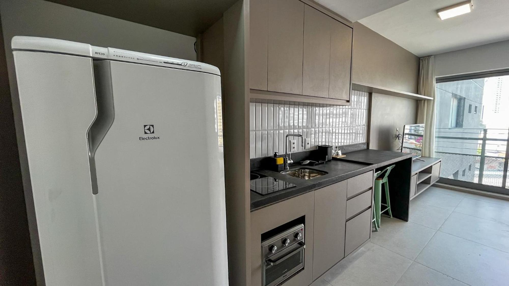Apartamento Pop Grafite 712 - Moderno Em Pinheiros Com Piscina E Academia São Paulo