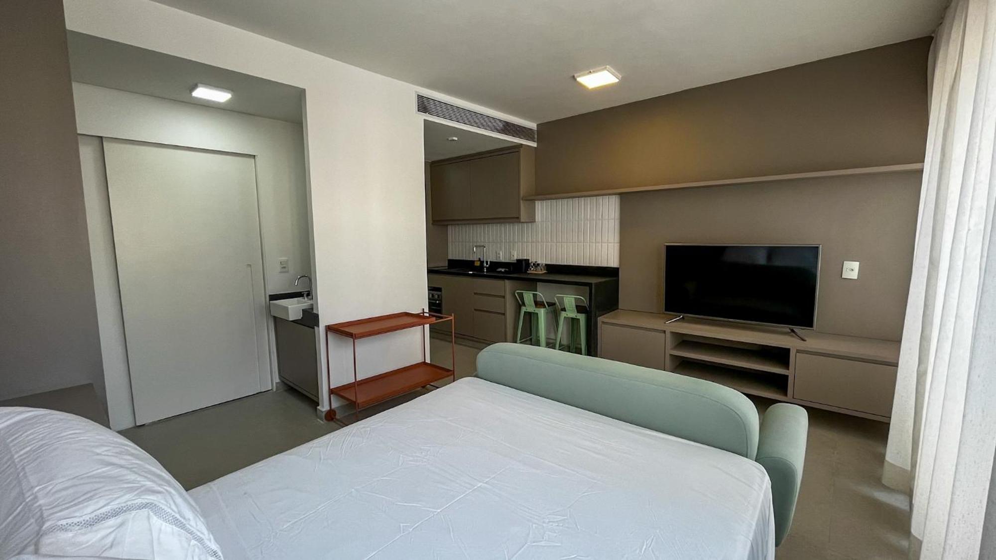Apartamento Pop Grafite 712 - Moderno Em Pinheiros Com Piscina E Academia São Paulo