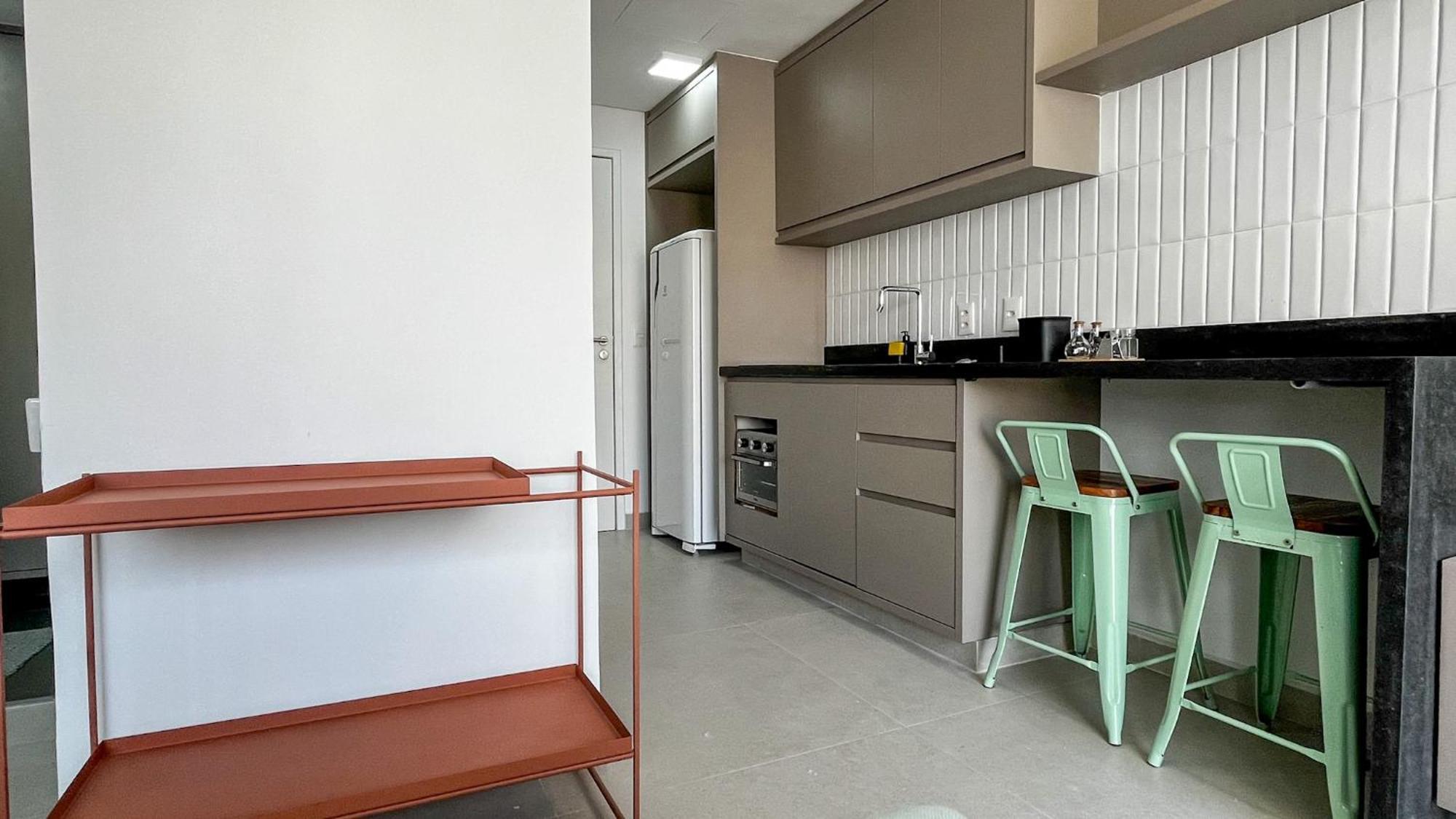 Apartamento Pop Grafite 712 - Moderno Em Pinheiros Com Piscina E Academia *