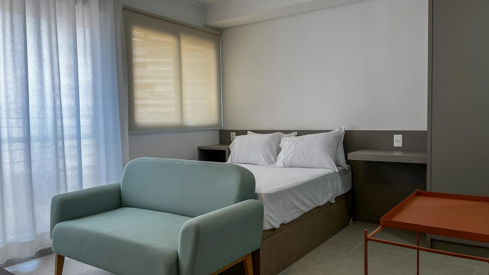 Apartamento Pop Grafite 712 - Moderno Em Pinheiros Com Piscina E Academia