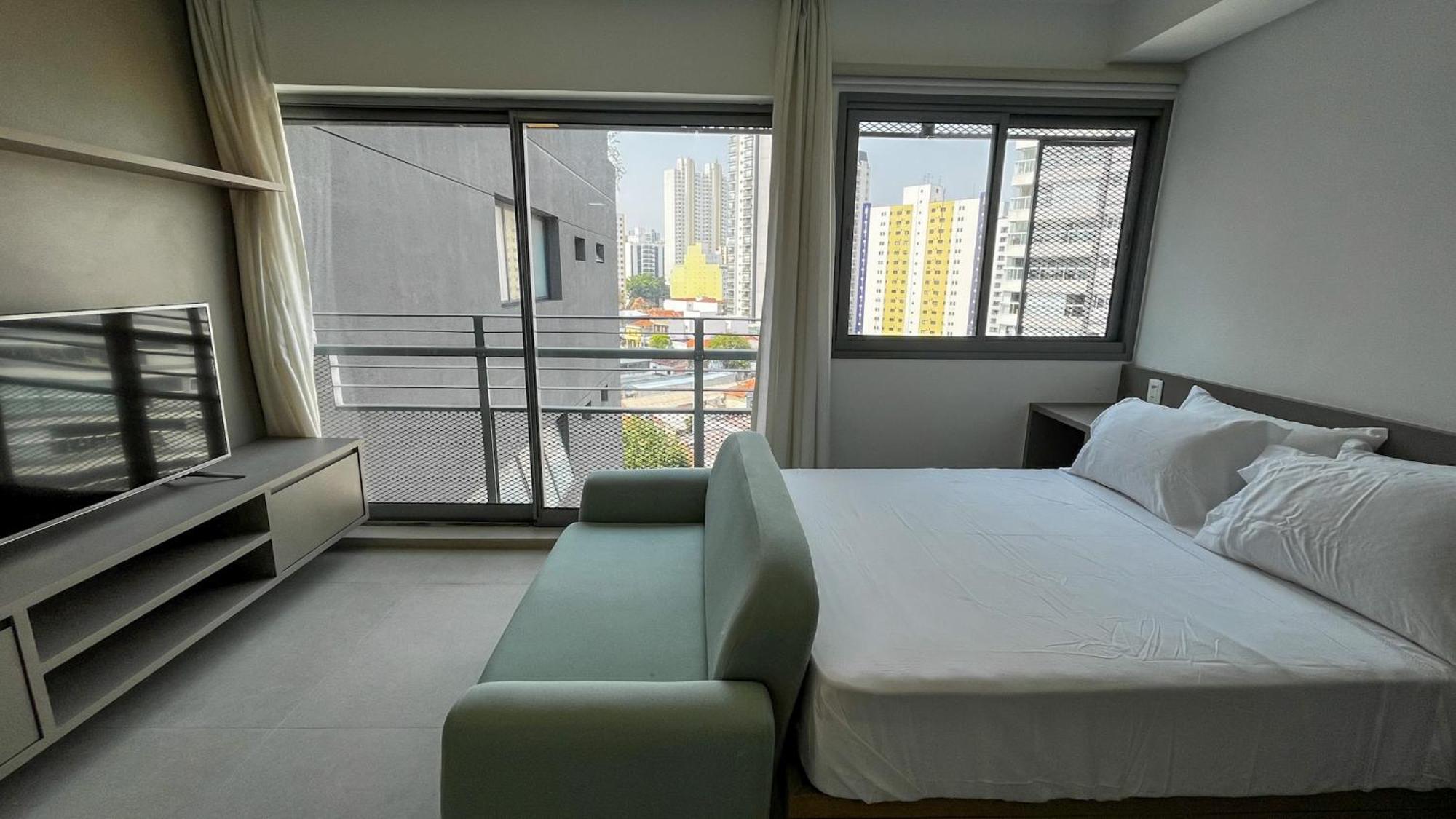 Apartamento Pop Grafite 712 - Moderno Em Pinheiros Com Piscina E Academia *